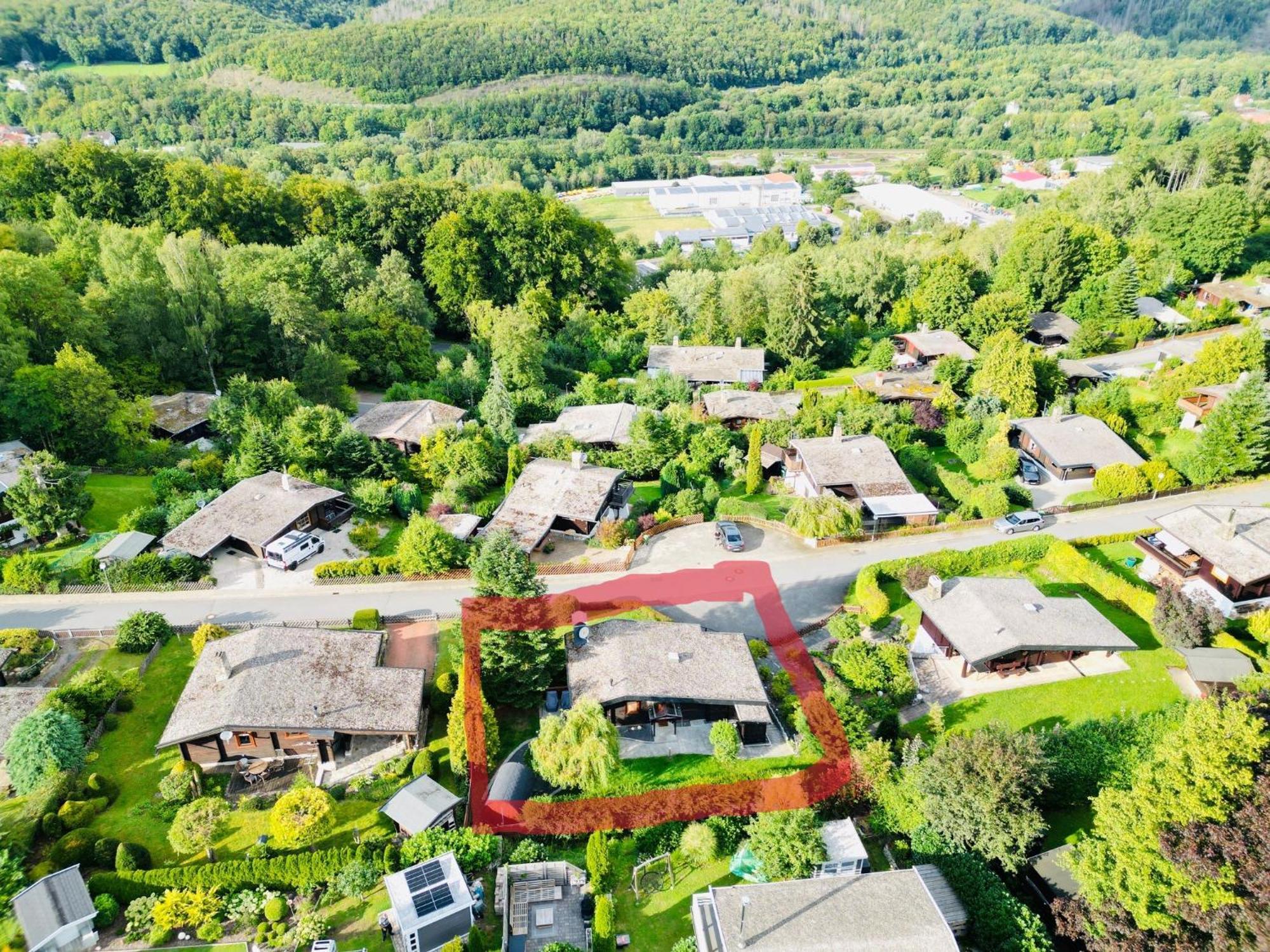 Haus Talblick Villa Barbis Exterior photo